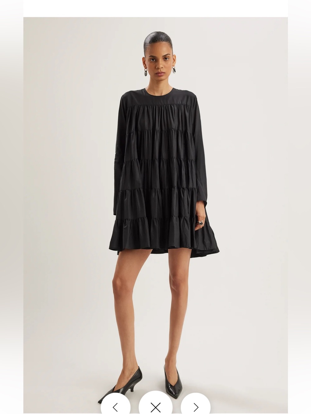 Merlette Black Dress with Pockets - SOLIMAN DRESS